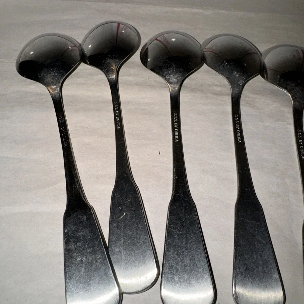 SSS By Oneida‎ Colonial Boston / Minute Man Stainless Flatware 7 Tablespoons